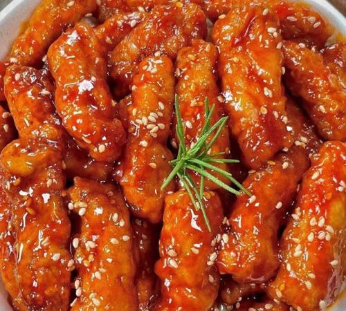 里肌肉片料理